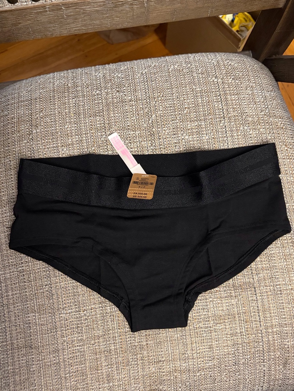 NWT Womens pink underwear size s